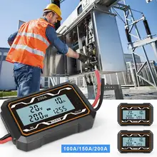 200A Voltmeter Ammeter Current Monitor High Precision Volt Tester Power Energy Electricity Monitor Digital Wattmeter DC 0-60V
200A Voltmeter Ammeter Current Monitor High Precision Volt Tester Power Energy Electricity Monitor Digital Wattmeter DC 0-60V