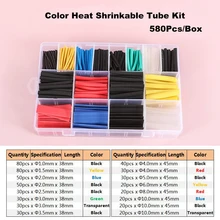 Color Heat Shrinkable Tube Box Kit 2:1 Thermal Casing Shrinking Protection Tubing Assorted Wire Cable Insulation Sleeving
Color Heat Shrinkable Tube Box Kit 2:1 Thermal Casing Shrinking Protection Tubing Assorted Wire Cable Insulation Sleeving