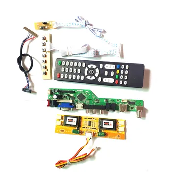 For HSD220MKW1-A00/A01 T.V53 controller board VGA HDMI AV USB RF LCD display panel 4CCFL 30Pin LVDS Remote+Inverter+keyboard Kit
For HSD220MKW1-A00/A01 T.V53 controller board VGA HDMI AV USB RF LCD display panel 4CCFL 30Pin LVDS Remote+Inverter+keyboard Kit