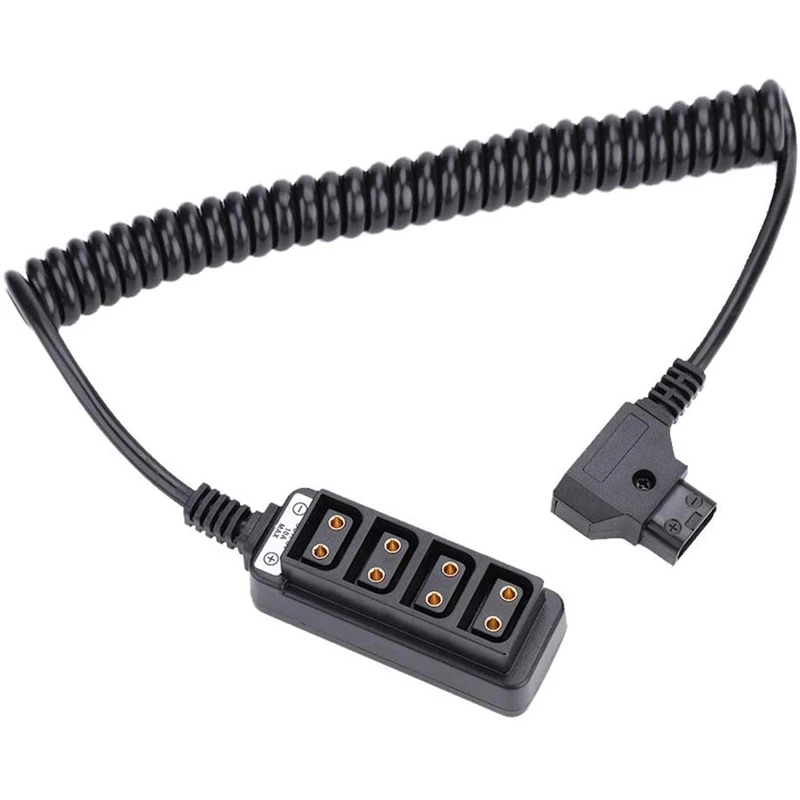 Male D-Tap B Type Splitter Power Tap to 4-Port Female P-Tap Hub Adapter Battery Photography Power
Male D-Tap B Type Splitter Power Tap to 4-Port Female P-Tap Hub Adapter Battery Photography Power