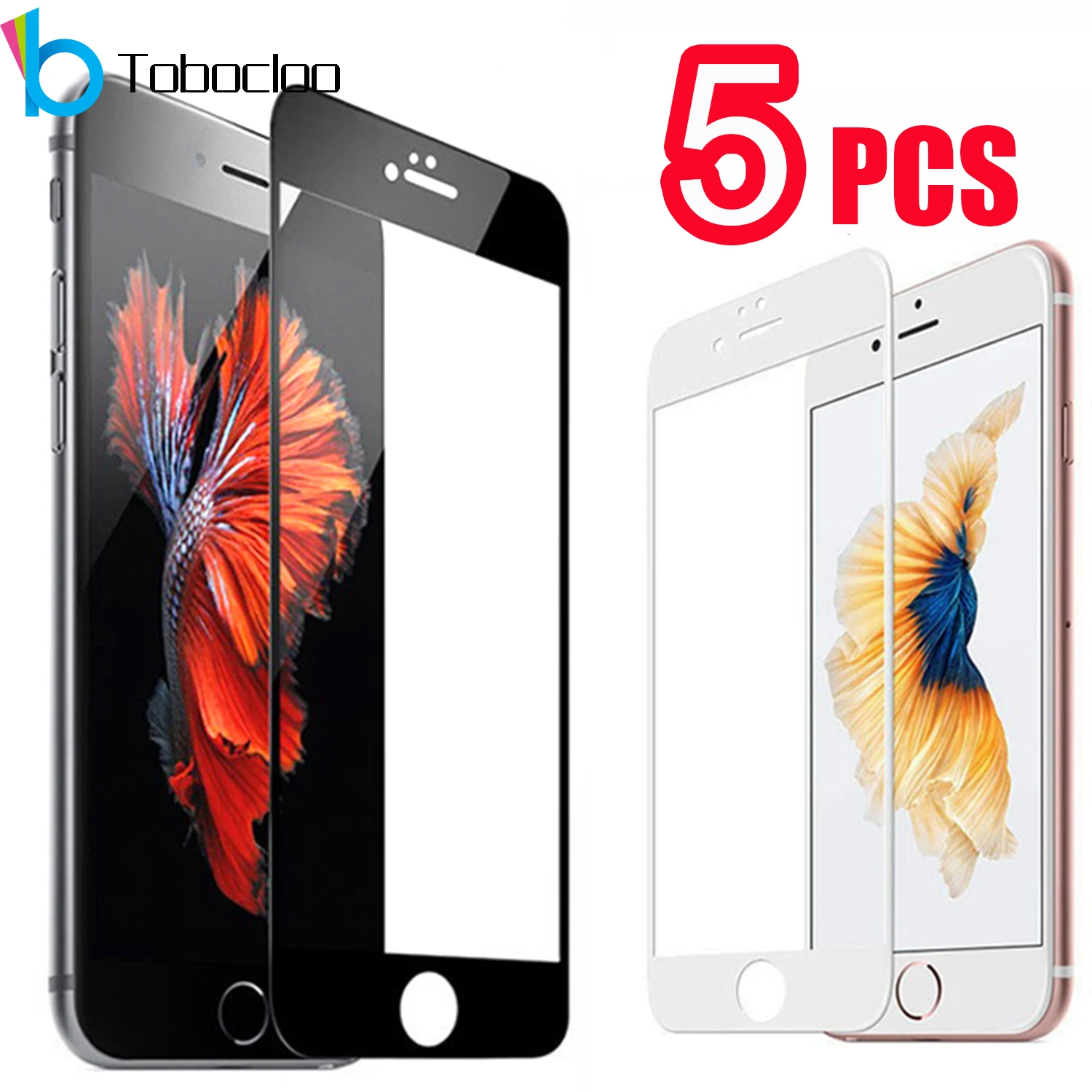 5 PCS / Lots Packs 9H Full Coverage Cover Tempered Glass For iPhone 11 Pro 7 8 6 6s Plus X XS Max XR Screen Protector Protective
5 PCS / Lots Packs 9H Full Coverage Cover Tempered Glass For iPhone 11 Pro 7 8 6 6s Plus X XS Max XR Screen Protector Protective