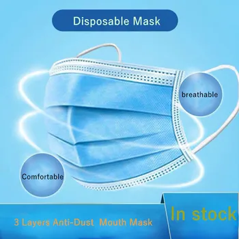 Adult Mouth Caps Filtering Partic Disposable Anti Dust Masks 3 Ply Non-wove Filter Mouth Non-wove Windproof elastic Face Mask
Adult Mouth Caps Filtering Partic Disposable Anti Dust Masks 3 Ply Non-wove Filter Mouth Non-wove Windproof elastic Face Mask