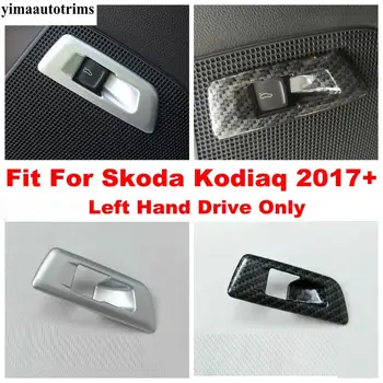 For Skoda Kodiaq 2017 - 2020 Tailgate Rear Trunk Switch Control Button Decoration Frame Cover Trim Carbon Fiber / Matte Interior
For Skoda Kodiaq 2017 - 2020 Tailgate Rear Trunk Switch Control Button Decoration Frame Cover Trim Carbon Fiber / Matte Interior