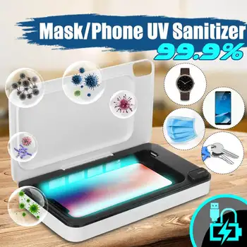 UV Toothbrust Sterilizer Phone Sanitizer Box Anti Bacteria UV Ultraviolet Light Disinfection for Jewelry Watch Phone Underwear
UV Toothbrust Sterilizer Phone Sanitizer Box Anti Bacteria UV Ultraviolet Light Disinfection for Jewelry Watch Phone Underwear