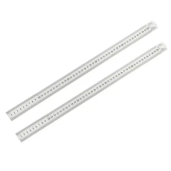 uxcell Straight Ruler Inch Metric Stainless Steel Measuring Ruler Tools with Hanging Hole 500mm 20 Inch 2pcs
uxcell Straight Ruler Inch Metric Stainless Steel Measuring Ruler Tools with Hanging Hole 500mm 20 Inch 2pcs