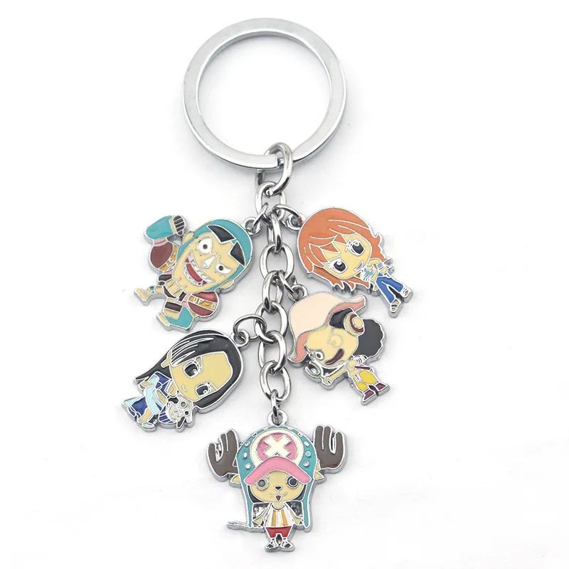 Anime One Piece keychain Nami Usopp Tony Tony Chopper Franky Boa Hancock cute fun cartoon metal key chain Pendant jewelry gift
Anime One Piece keychain Nami Usopp Tony Tony Chopper Franky Boa Hancock cute fun cartoon metal key chain Pendant jewelry gift