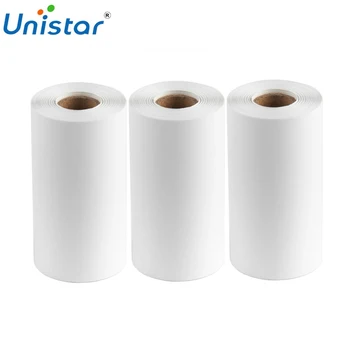 3 Glossy Printable Sticker Paper White Direct Thermal Paper Self-Adhesive 57x30mm for PAPERANG Portable Bluetooth Pocket Printer
3 Glossy Printable Sticker Paper White Direct Thermal Paper Self-Adhesive 57x30mm for PAPERANG Portable Bluetooth Pocket Printer