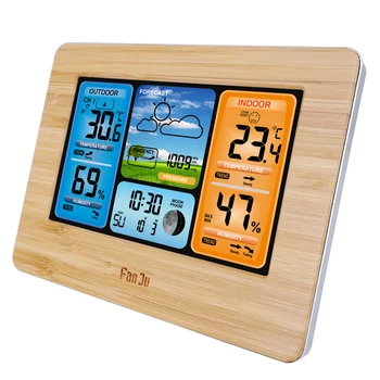 Digital Weather Forecast Station Wall Alarm Clock Temperature Humidity Backlight Snooze Function USB Power Supply
Digital Weather Forecast Station Wall Alarm Clock Temperature Humidity Backlight Snooze Function USB Power Supply