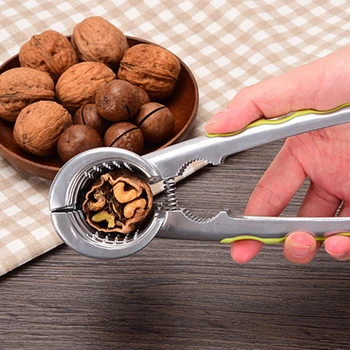 Nutcracker Walnut Cracker Nut Walnut Pliers With Non Slip Silicone Grip Hazelnut Cracker Sheller Walnut Pliers Opener 
Nutcracker Walnut Cracker Nut Walnut Pliers With Non Slip Silicone Grip Hazelnut Cracker Sheller Walnut Pliers Opener