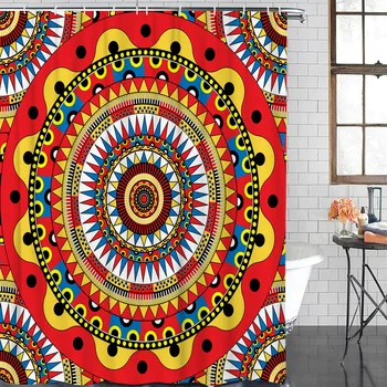 Colorful Texture Geometric Mosaic Waterproof Shower Curtain Home Decoration Shower Curtain Bathroom Accessories
Colorful Texture Geometric Mosaic Waterproof Shower Curtain Home Decoration Shower Curtain Bathroom Accessories