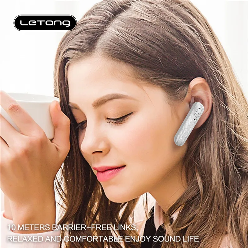 

LeTang Bluetooth Headset Bluetooth Earphone Hands-free Headphone Mini Wireless Headsets Earbud Earpiece For iPhone xiaomi