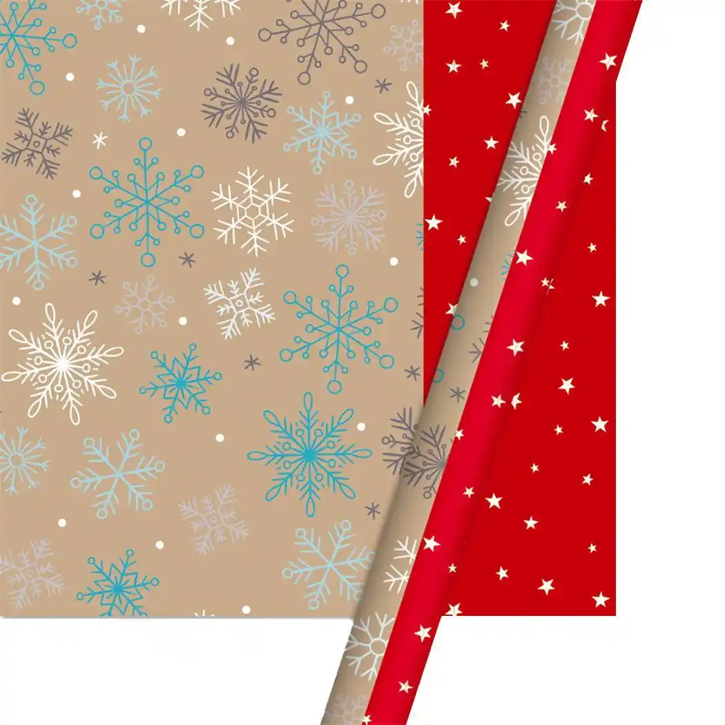 wrapping paper gift wrap packing christmas kraft