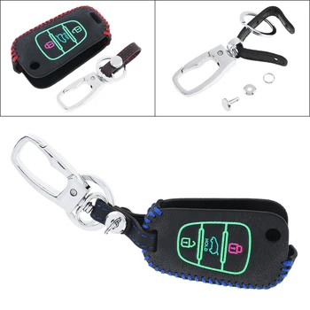 3 Colors 3 Buttons Hand Sewed 3D Leather Noctilucent Car Key Cover Protector Holder Fit for KIA RIO K2 K5 Sportage Sorento
3 Colors 3 Buttons Hand Sewed 3D Leather Noctilucent Car Key Cover Protector Holder Fit for KIA RIO K2 K5 Sportage Sorento