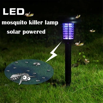 Solar Power Lawn Fence Lamp UV LED Mosquito Bug Insect Pest Killer Trapping Lamp IP65 Waterproof Outdoor Garden Light
Solar Power Lawn Fence Lamp UV LED Mosquito Bug Insect Pest Killer Trapping Lamp IP65 Waterproof Outdoor Garden Light
