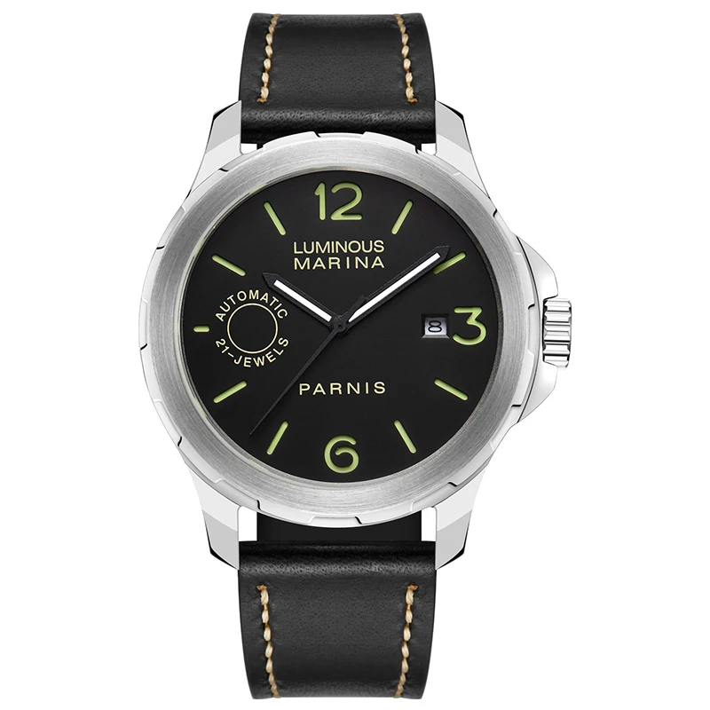 Parnis 44m Automatic Mechanical Watch Men Miyota Movement Luxury Luminous Waterproof Sapphire Crystal Calendar Wristwatch Men
Parnis 44m Automatic Mechanical Watch Men Miyota Movement Luxury Luminous Waterproof Sapphire Crystal Calendar Wristwatch Men