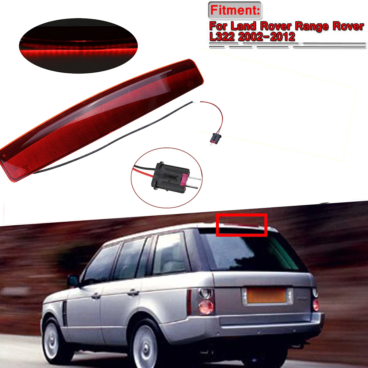 Car Tail Light Rear Lamps 3rd Third Brake Stop Light Lamp Car High Mounted For Land Rover Range Rover L322 2002-2012 XFG000040
Car Tail Light Rear Lamps 3rd Third Brake Stop Light Lamp Car High Mounted For Land Rover Range Rover L322 2002-2012 XFG000040