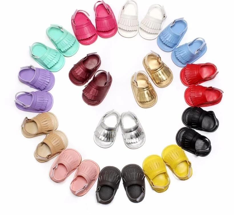 Baby Sandals PU Baby Girl Shoes Newborn PU Tassel Fashion Rubber Soles Baby Girl Sandals 2021 Summer Girl Sandals For 0-18M
Baby Sandals PU Baby Girl Shoes Newborn PU Tassel Fashion Rubber Soles Baby Girl Sandals 2021 Summer Girl Sandals For 0-18M