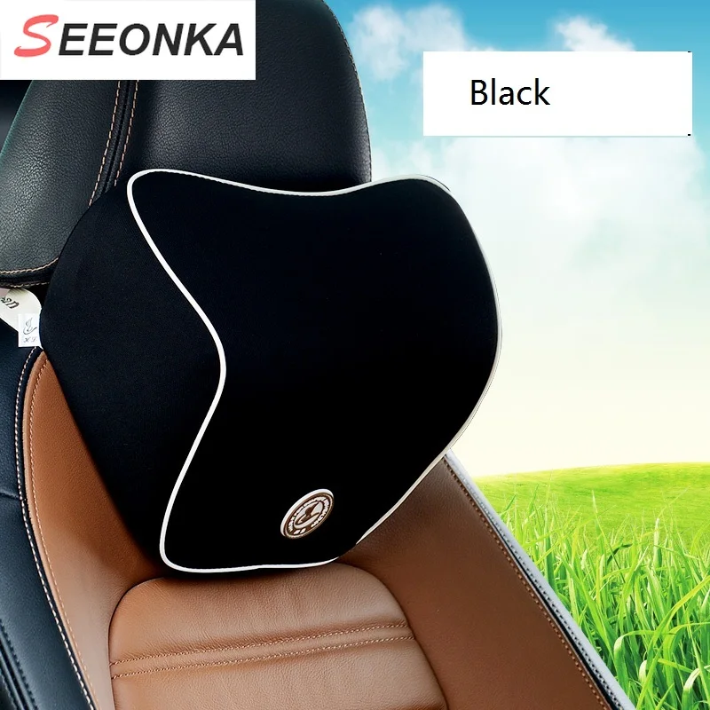 2pcs Healthy Comfort Car Headrest Neck Pillow Head Restraint Cushion for Driver Memory Foam Polyester Car Pillows neck pain
2pcs Healthy Comfort Car Headrest Neck Pillow Head Restraint Cushion for Driver Memory Foam Polyester Car Pillows neck pain
