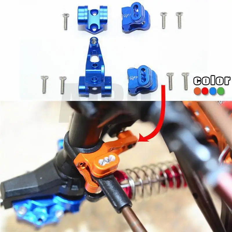 For Trax TRX-4 Defender Bronco k5 g500 TRX-6 G63 aluminum alloy front +rear keel rod holder seat rod connector replacement #8227
For Trax TRX-4 Defender Bronco k5 g500 TRX-6 G63 aluminum alloy front +rear keel rod holder seat rod connector replacement #8227