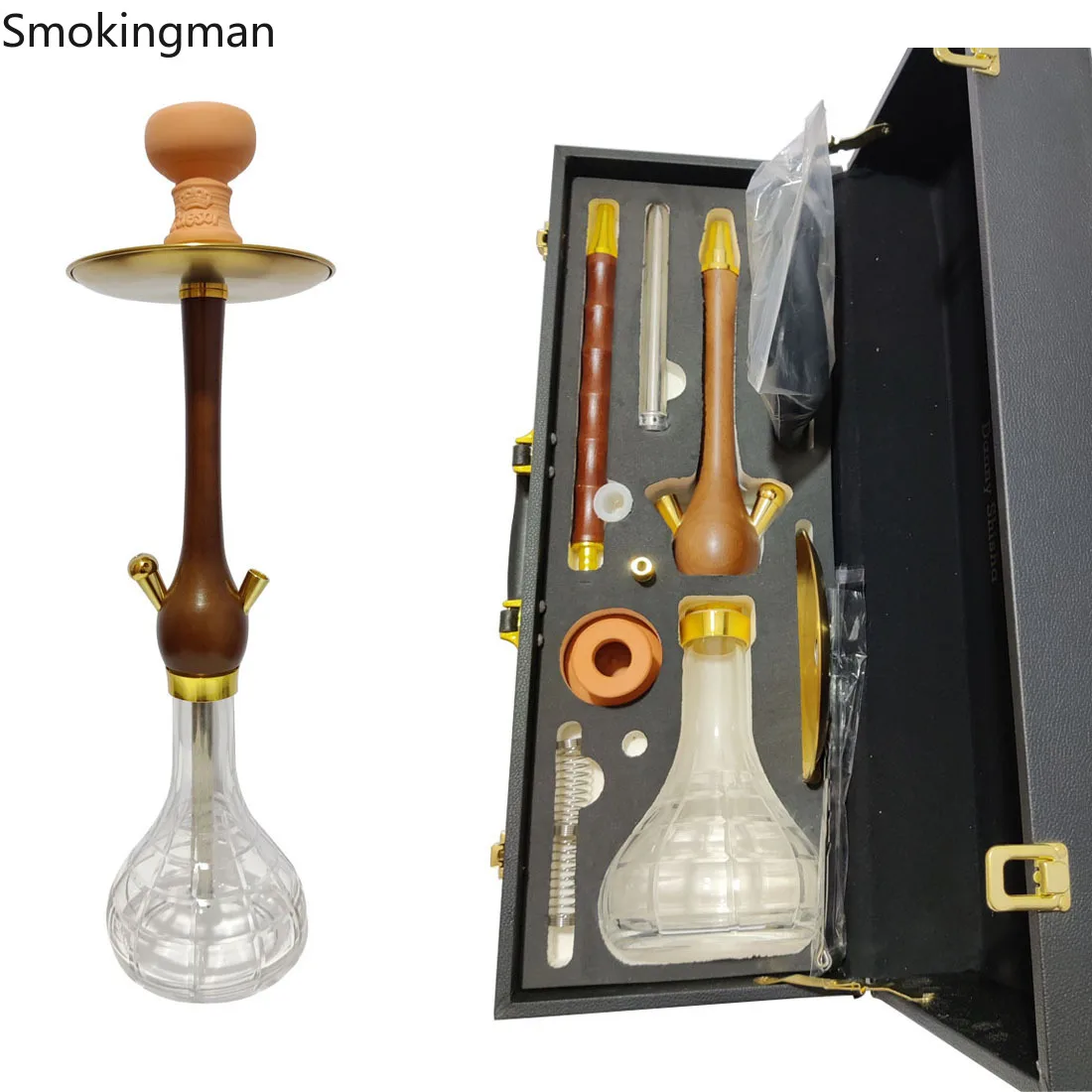 Arabic hookah set wooden suitcase pot bar KTV hookah hookah Shisha Box Nargile Sheesha Narguile Chicha Cachimbas hookah set
Arabic hookah set wooden suitcase pot bar KTV hookah hookah Shisha Box Nargile Sheesha Narguile Chicha Cachimbas hookah set
