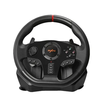 PXN V900 Game Steering Wheel for PS3 PS4 NS Switch Gaming Controller for PC USB Vibration Dual Motor with Foldable Peda
PXN V900 Game Steering Wheel for PS3 PS4 NS Switch Gaming Controller for PC USB Vibration Dual Motor with Foldable Peda