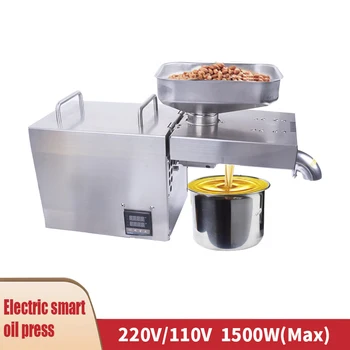220V / 50Hz Max Power 1500W New Mini Intelligent Hydraulic Press Stainless Steel LCD Touch Screen Household Hydraulic Press
220V / 50Hz Max Power 1500W New Mini Intelligent Hydraulic Press Stainless Steel LCD Touch Screen Household Hydraulic Press