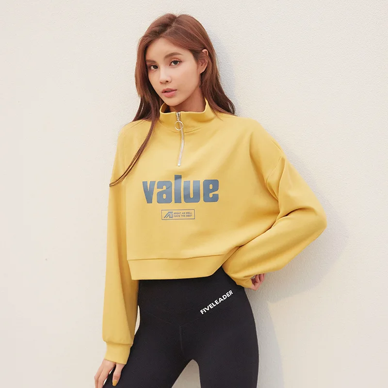 Women Sports Jacket Running Gym Clothes Long Sleeve Workout Shirts Yoga Sweater Loose Tops Tees Zipper
Women Sports Jacket Running Gym Clothes Long Sleeve Workout Shirts Yoga Sweater Loose Tops Tees Zipper