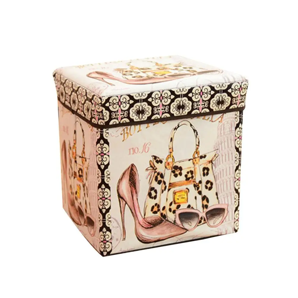 Storage Box Folding Stool Multifunctional Storage Stool British Retro Style With Cover Storage Square Simple Modern
Storage Box Folding Stool Multifunctional Storage Stool British Retro Style With Cover Storage Square Simple Modern