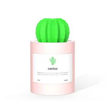 280ml USB Air Humidifier Cactus Timing Aromatherapy Diffuser Mist Maker Fogger Mini Aroma Diffuser With Night Light for bedroom
280ml USB Air Humidifier Cactus Timing Aromatherapy Diffuser Mist Maker Fogger Mini Aroma Diffuser With Night Light for bedroom