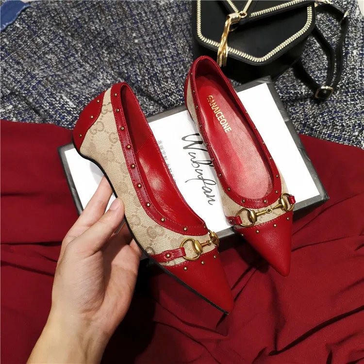 Inner Creasing Creepers Femal Płaskie Buty Pointed Toe Leather Boat Shoe Women Shoes Casual Fashion Comfortable Flat Shoes 
Inner Creasing Creepers Femal Płaskie Buty Pointed Toe Leather Boat Shoe Women Shoes Casual Fashion Comfortable Flat Shoes