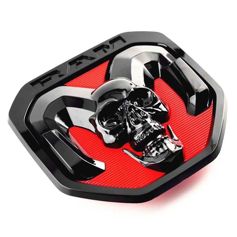 For-2019-RAM-1500-2500-3500-Custom-Car-Tailgate-Emblem-3D-Skull-External-Decoration-Replaces-68276327AA