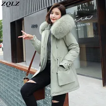 ZQLZ Winter Jacket Women 2021 Ladies Velvet Liner Thick Hooded Parka Women Slim With Big Fur Collar Outerwear Coat Parkas Female
ZQLZ Winter Jacket Women 2021 Ladies Velvet Liner Thick Hooded Parka Women Slim With Big Fur Collar Outerwear Coat Parkas Female