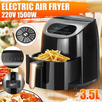 1500W Oil free Air Fryer Health Fryer Cooker Smart Touch LCD Airfryer Pizza Multifunctional Smart Deep Fryer for French fries
1500W Oil free Air Fryer Health Fryer Cooker Smart Touch LCD Airfryer Pizza Multifunctional Smart Deep Fryer for French fries