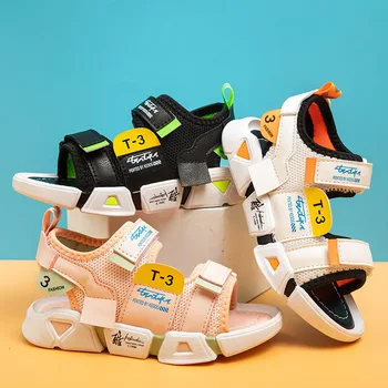 3-11Y Soft soles comfortable kids sandals summer boys girls flat heel Hook & Loop Ankle-wrap Mixed Color children shoes c24
3-11Y Soft soles comfortable kids sandals summer boys girls flat heel Hook & Loop Ankle-wrap Mixed Color children shoes c24