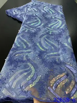 Blue French Sequins Tulle Lace Fabric 2020 High Quality African Lace Fabric Nigerian Mesh Lace Fabrics For Dress YYZ7863
Blue French Sequins Tulle Lace Fabric 2020 High Quality African Lace Fabric Nigerian Mesh Lace Fabrics For Dress YYZ7863