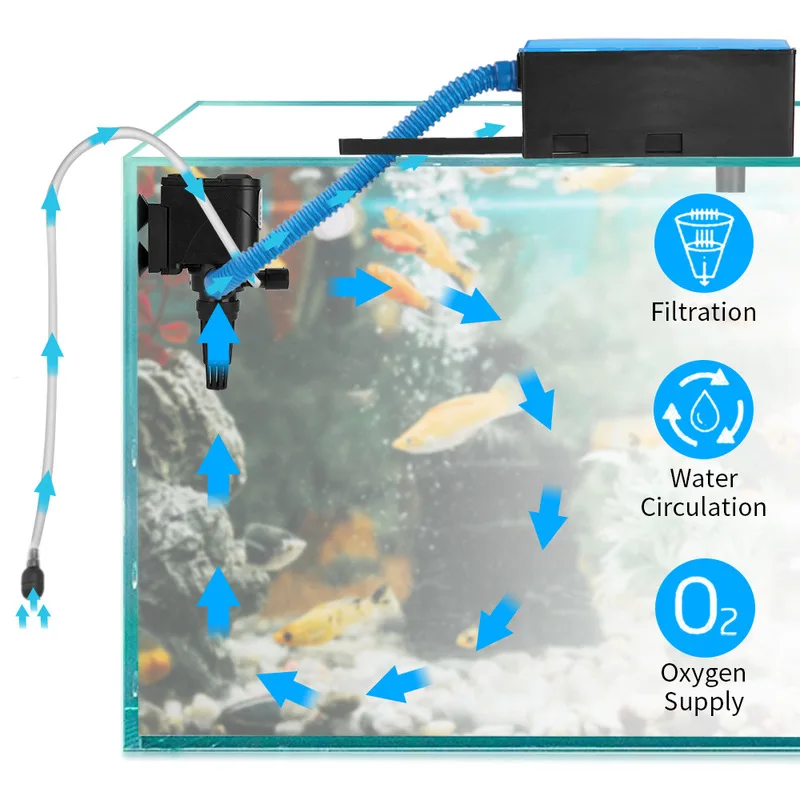 3 In 1 Boxes Aquarium External Boxes Filters Trickle Rain Drop Upper Fish Tank Water System Filter Accessories Tools
3 In 1 Boxes Aquarium External Boxes Filters Trickle Rain Drop Upper Fish Tank Water System Filter Accessories Tools