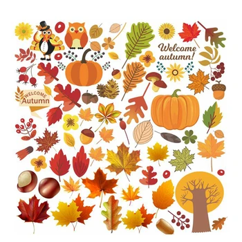 Popular 6 sheet fall Leaves Window Clings - Thanksgiving Maple Decorations Autumn Sticker Decals Party Decor Ornaments
Popular 6 sheet fall Leaves Window Clings - Thanksgiving Maple Decorations Autumn Sticker Decals Party Decor Ornaments