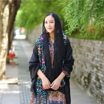 Hot Summer Fashion Embroider Elegant design, you can use in many ways, you can put in your bag when Flower Ethnic Wind Scarf l
Hot Summer Fashion Embroider Elegant design, you can use in many ways, you can put in your bag when Flower Ethnic Wind Scarf l