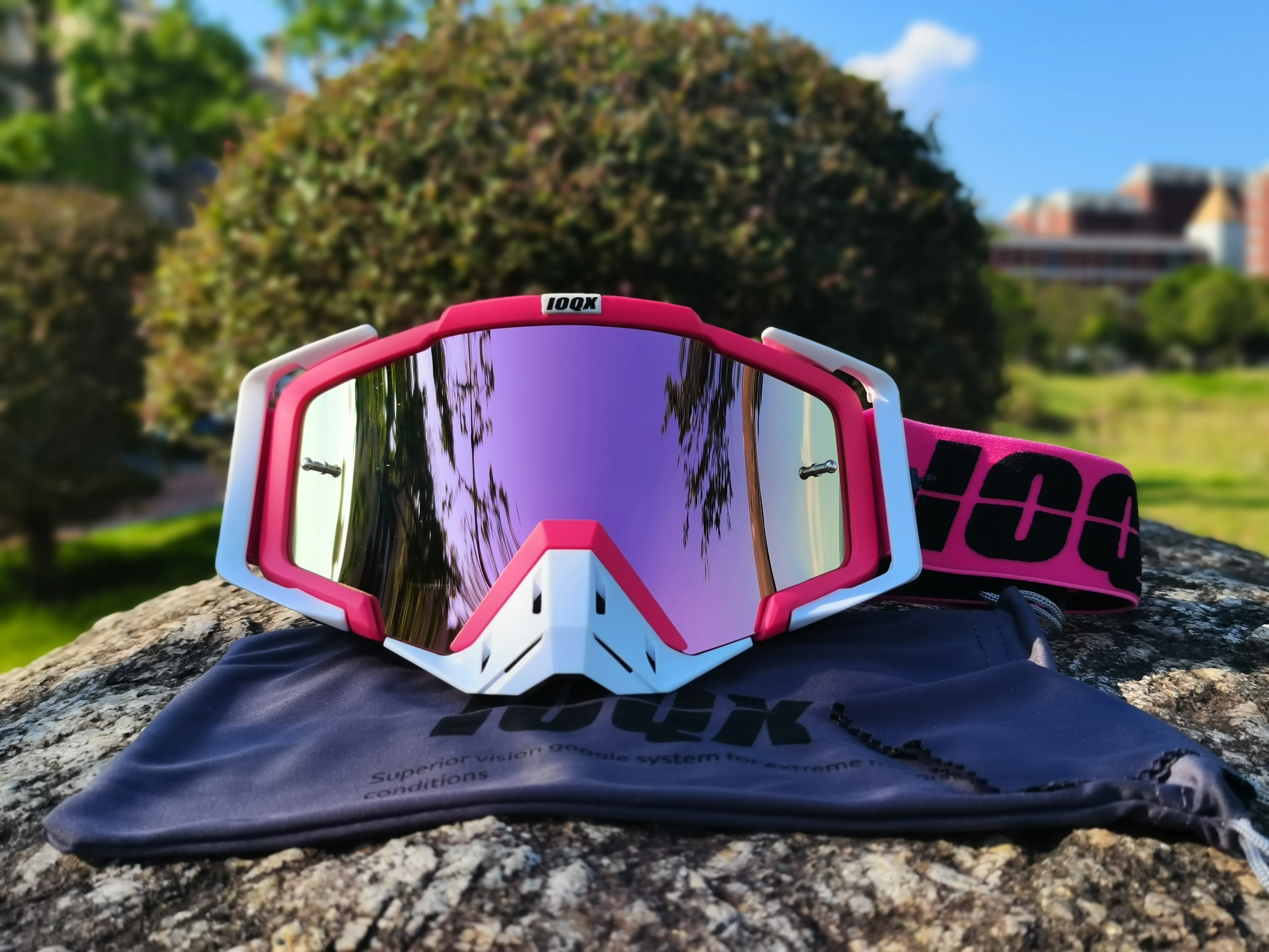 

2019 IOQX Motocross Goggles Gafas Motorcycle Helmet Cycling Glasses Atv Dirt Bike Sunglasses Safety Goggles Ski Mask goggle
