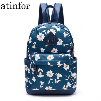 atinfor Brand Anti Theft Women Flower Print Backpacks Purse Female Fahion Shoulder Bag Travel Cute Small Backpack
atinfor Brand Anti Theft Women Flower Print Backpacks Purse Female Fahion Shoulder Bag Travel Cute Small Backpack