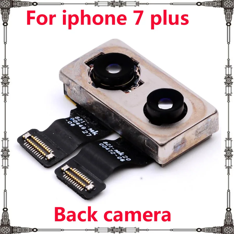 100% Tested Back Camera For iPhone 7 Plus 7Plus Dual Big Rear Camera Lens Module With Flash Sensor Flex Cable Replacement Parts
100% Tested Back Camera For iPhone 7 Plus 7Plus Dual Big Rear Camera Lens Module With Flash Sensor Flex Cable Replacement Parts