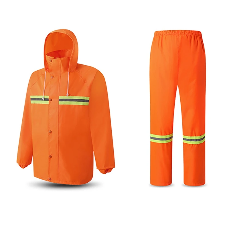 New Raincoat Reflective Rain Pants Suit Hooded Long Sleeve Jacket Pant Kit High Visibility Windproof Waterproof Traffic Car
New Raincoat Reflective Rain Pants Suit Hooded Long Sleeve Jacket Pant Kit High Visibility Windproof Waterproof Traffic Car