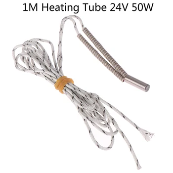 1M Heating Tube 6*20mm 24V 50W Ceramic Cartridge Heater Reprap&Mendel For HotEnd J-Head 3D Printer Parts
1M Heating Tube 6*20mm 24V 50W Ceramic Cartridge Heater Reprap&Mendel For HotEnd J-Head 3D Printer Parts