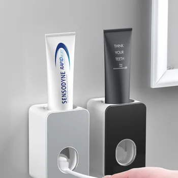 Multi-function Toothpaste Squeezers Automatic Wall Mounted Toothpaste Dispenser Press Dustproof Toothbrush Holder Bathroom Tool 
Multi-function Toothpaste Squeezers Automatic Wall Mounted Toothpaste Dispenser Press Dustproof Toothbrush Holder Bathroom Tool
