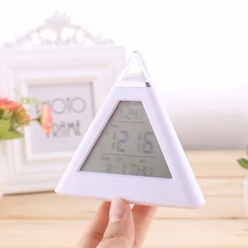 7 Colors Colorful LCD Alarm Clock Night Light Thermometer Digital Wall Led Clock For Children Gift Personal Alarm Clock
7 Colors Colorful LCD Alarm Clock Night Light Thermometer Digital Wall Led Clock For Children Gift Personal Alarm Clock