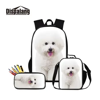 Dispalang 3 Pcs School Bags for Girls Boys Animal Dog Print Children Schoolbag Large Capacity School Backpack Set Kids Book Bag
Dispalang 3 Pcs School Bags for Girls Boys Animal Dog Print Children Schoolbag Large Capacity School Backpack Set Kids Book Bag