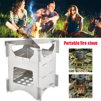 Stove Pot Compact Portable 201 Stainless Steel AT6307 Wood Burning Outdoor Hiking Cooker Camping Cooking System BBQ Traveling
Stove Pot Compact Portable 201 Stainless Steel AT6307 Wood Burning Outdoor Hiking Cooker Camping Cooking System BBQ Traveling