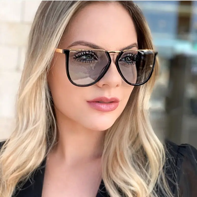 FEISHINI UV Protection Anti-Reflective Gradient Cateye Sunglasses Women Metal Hollow Out Design Champagne Sun Glasses Vintage
FEISHINI UV Protection Anti-Reflective Gradient Cateye Sunglasses Women Metal Hollow Out Design Champagne Sun Glasses Vintage