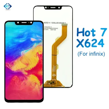 20pcs LCD for Infinix Hot 7 X624 LCD Display Touch Screen Digitizer Assembly for Infinix Hot 7 X624 Screen Ship by DHL