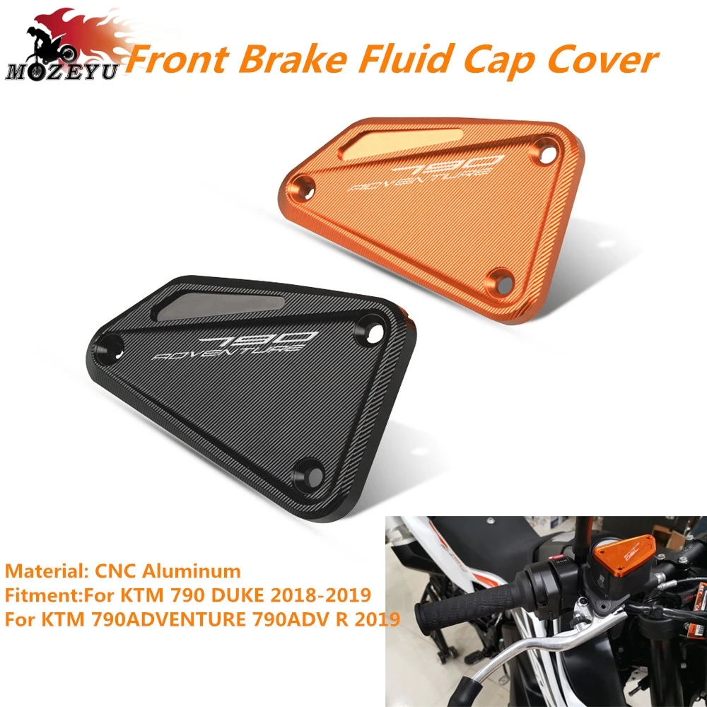 For KTM 790ADVENTURE/ R 2019front pump cover CNC Motorcycle Master Cylinder Front Brake Fluid Reservoir Cover Cap 790ADV 790ADVR
For KTM 790ADVENTURE/ R 2019front pump cover CNC Motorcycle Master Cylinder Front Brake Fluid Reservoir Cover Cap 790ADV 790ADVR